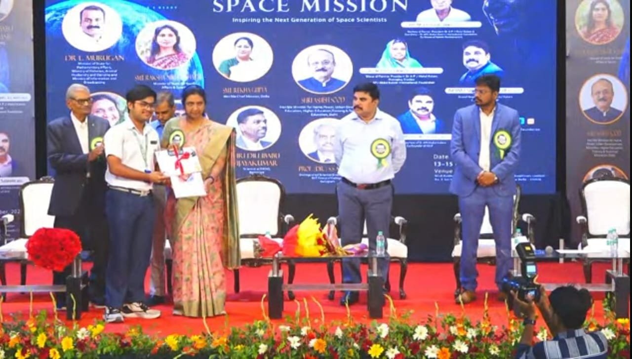 Sidhant Shailendra First Runner-Up in National Kalam Stem Conclave 2025